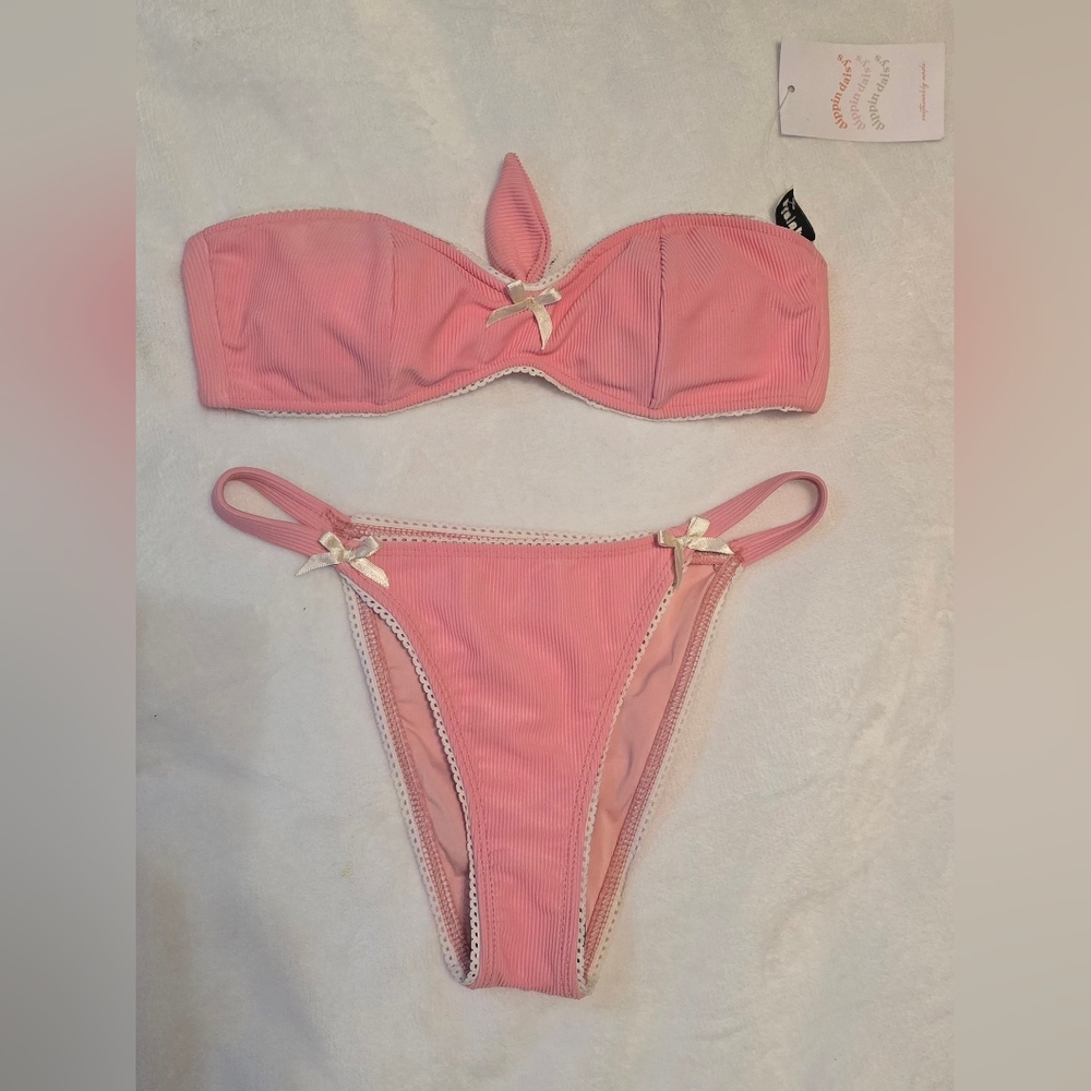 Dippin' Daisy's Pink Bikini Set